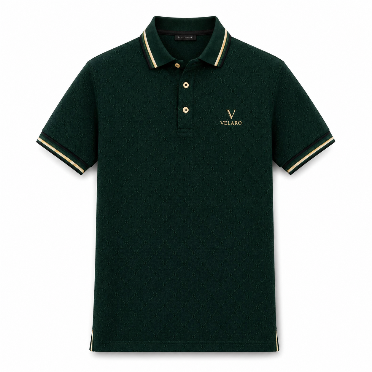 VELARO Royal Monogram Polo – Limited Edition